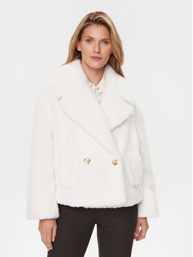 Boss Boss Кожух Curmina 50503419 Бял Oversize