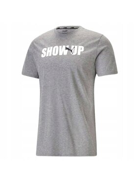 Puma Puma T-Shirt 52323603 Szary Comfortable Fit