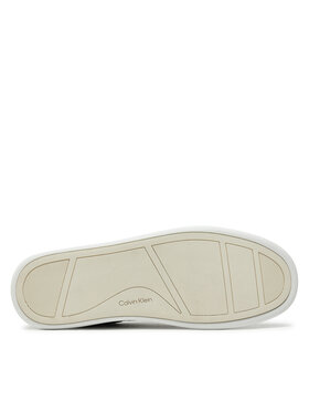 Calvin Klein Tenisice Cupsole Lace Up - Lth Sue Mix HW0HW02435 Crna