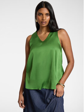 Elena Mirò Elena Mirò Bluzka D112P000032N0C5 Zielony Regular Fit