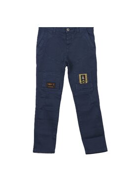 Aeronautica Militare Aeronautica Militare Pantaloni di tessuto Anti-G Blu Regular Fit