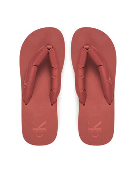 Calvin Klein Jeans Calvin Klein Jeans Japanke Beach Sandal Flatform Ttxr Satin YW0YW01723 Smeđa
