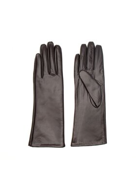 AKARDO AKARDO Rękawiczki Damskie Long Classic Dark Chocolate Brązowy