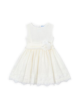 Mayoral Mayoral Vestito elegante 3914 Bianco Regular Fit