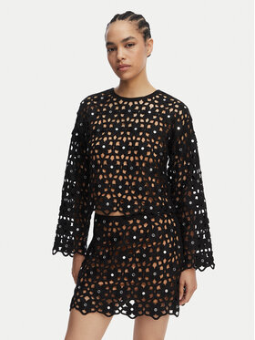 MICHAEL Michael Kors MICHAEL Michael Kors Bluzka MS651ZMKNE Czarny Regular Fit