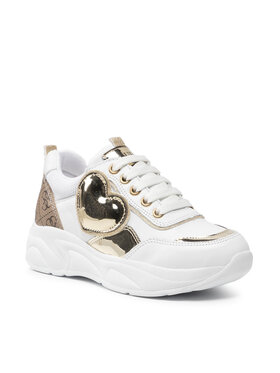 Guess Guess Sneakersy FI7CLA LEA12 Biały