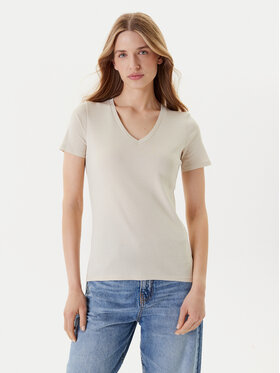 United Colors Of Benetton United Colors Of Benetton T-shirt 3GA2E4230 Bež Regular Fit