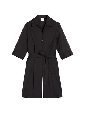 Max Mara Max Mara Spodnie zimowe q-roa-35532 Czarny Regular Fit