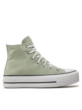 Converse Converse Trampki Chuck Taylor All Star Lift Platform Hi A03541C Zielony