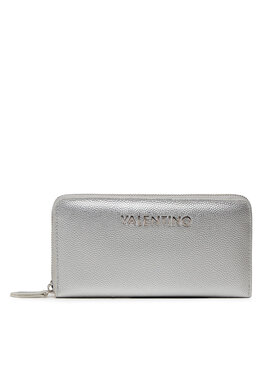 Valentino Valentino Μεγάλο Πορτοφόλι Γυναικείο Divina VPS1R4155G Ασημί