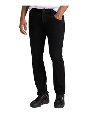 Lee Lee Jeansy 112118309 Czarny Regular Fit