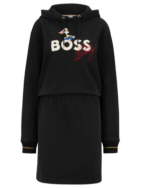 Boss Boss Kleid für den Alltag 50484942 Schwarz Oversize