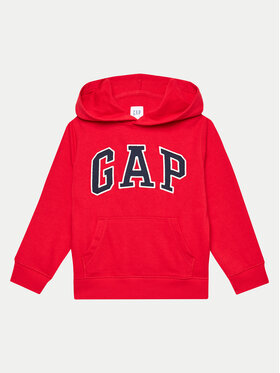 Gap Gap Mikina 843266-00 Červená Regular Fit