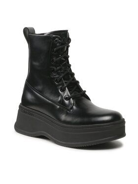 Calvin Klein Calvin Klein Botine Pitched Combat HW0HW01599 Negru