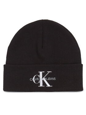 Calvin Klein Jeans Calvin Klein Jeans Sada čepice a šál Gifting Logo Beanie/Scarf K60K611418 Černá