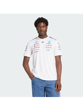 adidas adidas T-Shirt 148151 Biały Regular Fit