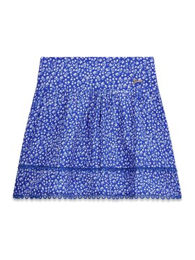 Guess Kids Guess Kids Kalhoty z materiálu 181317 Modrá Regular Fit