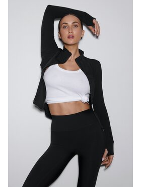 Estro Estro Σετ φούτερ και κολάν ER00119509 Μαύρο Slim Fit