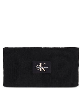 Calvin Klein Jeans Calvin Klein Jeans Medžiaginė ausų juosta Monologo Rubber Headband K60K611258 Juoda