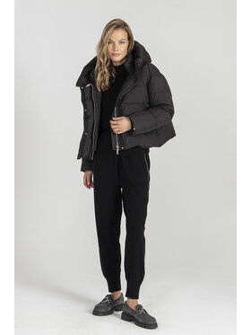 Deni Cler Milano Deni Cler Milano Kurtka zimowa T-DC-9059-E5-40-90-1 Czarny Oversize