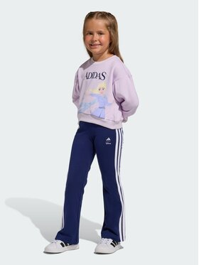 adidas adidas Komplet dziecięcy 158722 Fioletowy Loose Fit