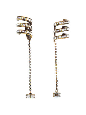 Elisabetta Franchi Elisabetta Franchi Naušnice OB-51B-16E2-V200 Zlatna
