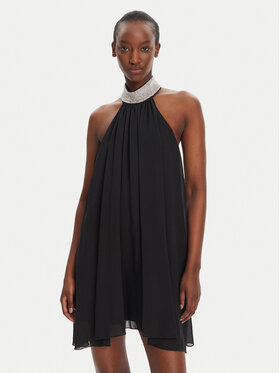 Eleh Eleh Coctailkleid ESS250027 Schwarz Regular Fit