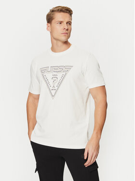 Guess Guess Majica Z5RI12 J1314 Écru Regular Fit
