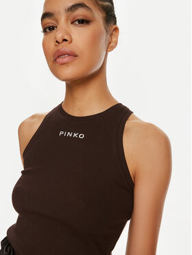 Pinko Top Distinto 100822 A22X Smeđa Regular Fit