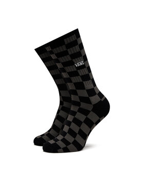 Vans Vans Skarpety Wysokie Męskie Checkeboard Crew VN0A3H3OBA5 Czarny