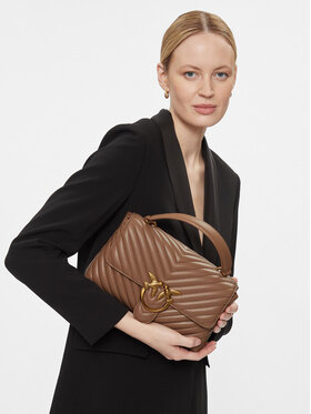 PINKO Pinko Soma Love Lady Puff Classic Cl Brūns