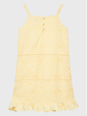 Guess Guess Nyári ruha J3GK23 WFGJ0 Sárga Regular Fit
