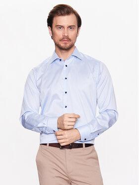 Eton Eton Ing 100004650 Kék Regular Fit