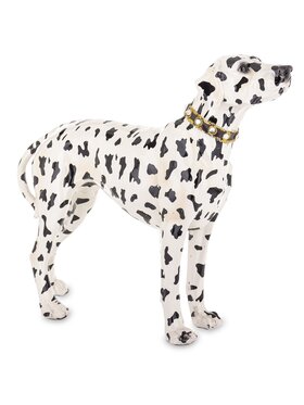 MIAhome MIAhome Figurka Dekoracja psa 29x35x11 cm DALMATIAN Biały