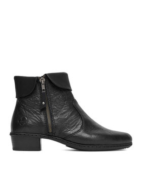 Rieker Rieker Botine Y07A8-01 Negru