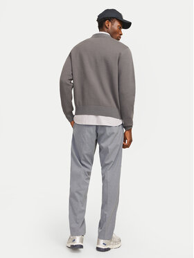 Jack&Jones Chino Hlače Kane Edwin 12268303 Siva Relaxed Fit