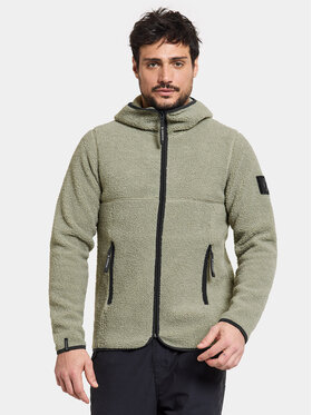 Didriksons Didriksons Felpa Bror Usx Fz 3 504860 Verde Standard Fit