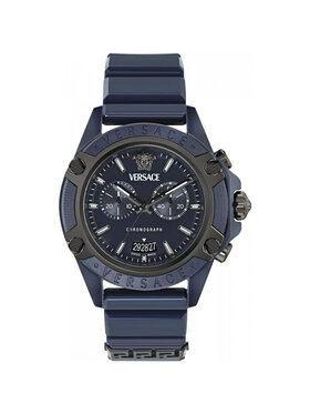 Versace Versace Zegarek VE8P00624 Niebieski