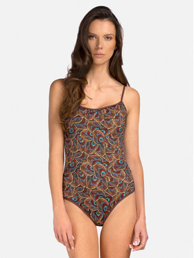 Miss Lou Miss Lou Costume da bagno J-BR1-BR Marrone