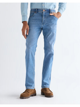 Wrangler Wrangler Jeansy GREENSBORO Niebieski Straight Leg