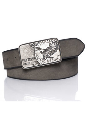 Tom Tailor Tom Tailor Pasek Męski TOM TAILOR Czarny