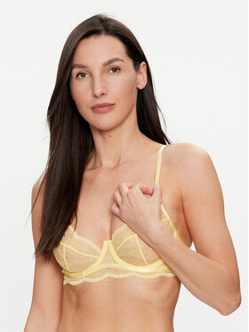 Hunkemöller Hunkemöller Сутиен с банели Isabelle 205389 Жълт