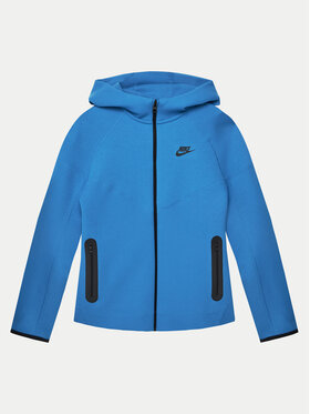 Nike Nike Mikina FD3285 Modrá Regular Fit