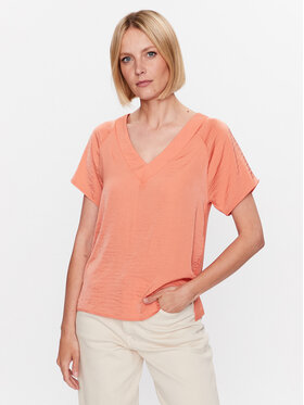 s.Oliver s.Oliver Tricou 2129455 Portocaliu Regular Fit