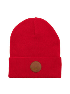 Kabak Kabak Czapka klasyczna beanie Czerwony