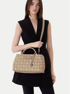 Guess Guess Ročna torba Carrie Logo HWGP98 98060 Bež