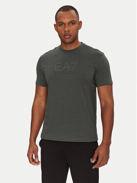 EA7 Emporio Armani EA7 Emporio Armani T-Shirt 7M000224 AF10375 U8109 Granatowy Regular Fit