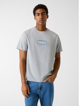 Guess Jeans Guess Jeans T-Shirt 180292 Szary Classic Fit