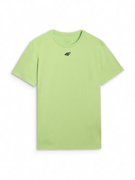 4F 4F Koszulka techniczna MULTI ACTIVE Zielony jasny Regular Fit