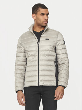 Calvin Klein Calvin Klein Μπουφάν μεταβατικό Recycled Side Logo K10K108291 Μπεζ Regular Fit